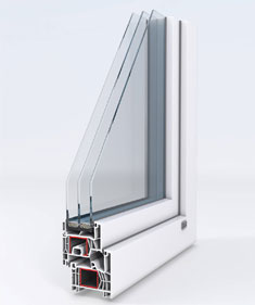 UNILUX Kunststoff-Fenster IsoPlus